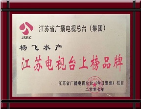 江苏电视台上榜品牌
